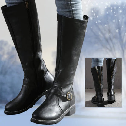 Rival® | Bottes Hautes Pour Femmes Avec Boucle et Talon