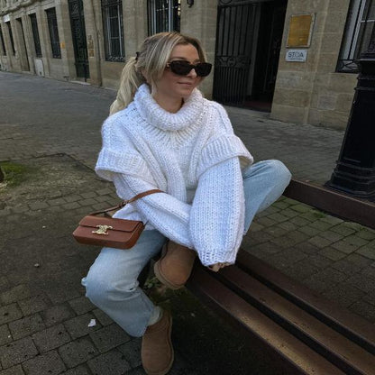 Elony® | Pull oversize en grosse maille