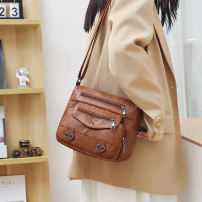 Klair® | Le sac à bandoulière cuir vintage